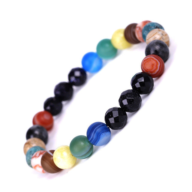 Natural Crystal Stone Beads Bracelet - Bidi Creator