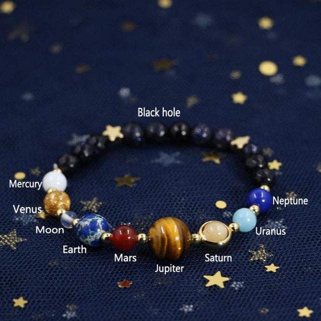 Natural Crystal Stone Beads Bracelet - Bidi Creator