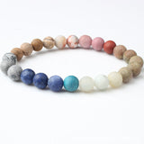 Natural Crystal Stone Beads Bracelet - Bidi Creator