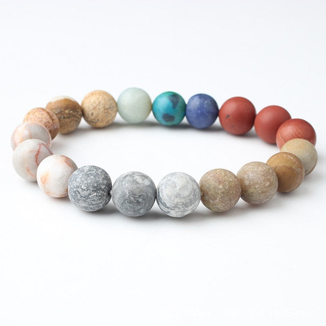 Natural Crystal Stone Beads Bracelet - Bidi Creator