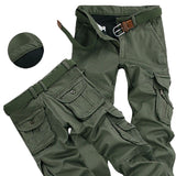 Thick Warm Cargo Travel Pants - Bidi Creator