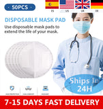 Face Masks Replacement Filtering Pad Breathable Mask - Bidi Creator