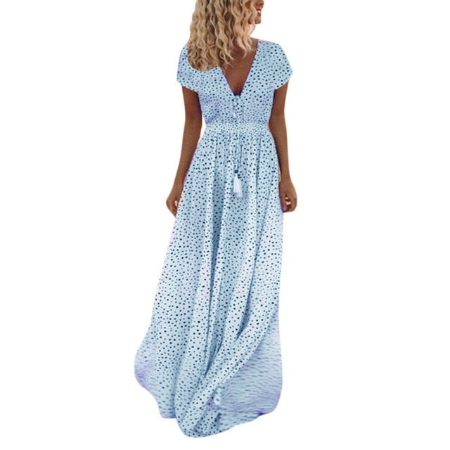 Long Dress Beach Maxi Dress - Bidi Creator