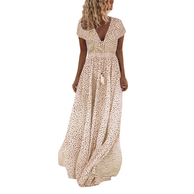 Long Dress Beach Maxi Dress - Bidi Creator